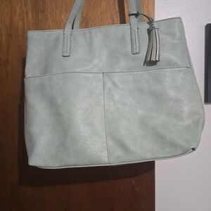 Apt. 9 Sage Green Tote Bag